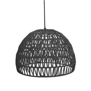 LABEL51 - Hanglamp Rope | M - Zwart Katoen