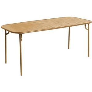 Petite Friture Week-end tuintafel 180x85 Gold