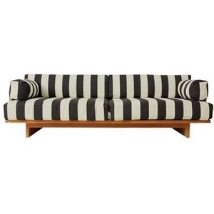 HKliving Teak Tuinbank - Stracciatella