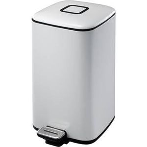 EKO Regent Prullenbak 12 Liter - Wit