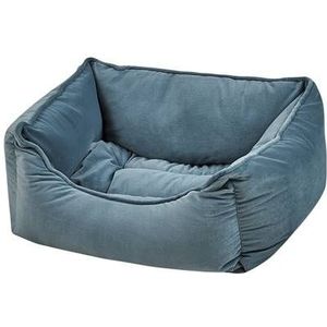 Beliani - IZMIR - Dierenbed - 50 cm - Blauw - Fluweel