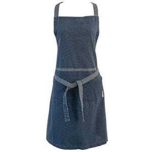 Laura Ashley Kitchen Linen Collectables Schort Blauw Wild Clematis - 78x85cm - Schorten voor vrouwen
