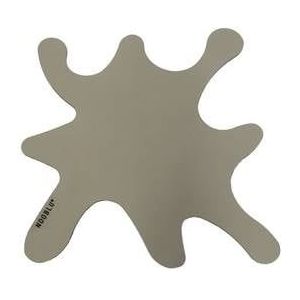 NOOBLU Deco onderlegger SPLASH - Clay grey - 60 x 60 cm