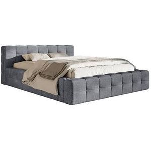 Selsey Design Tilly bedframe chenille met opbergvak 140 x 200 cm