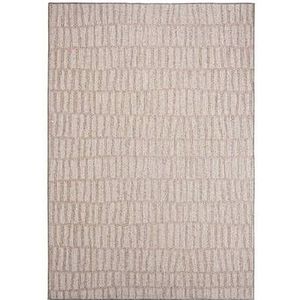 Boho&me Buitenkleed Bricks - oudroze|crème - 66x230 cm