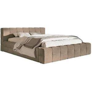 Selsey Design Tilly bedframe velvet met opbergvak 160 x 200 cm