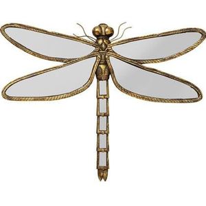 Kare Wanddecoratie Dragonfly Spiegel 71cm