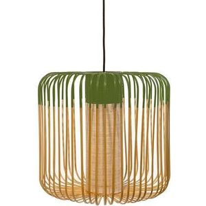 Forestier Bamboo Light hanglamp Ø45 medium groen
