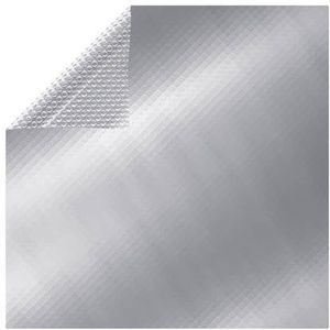 vidaXL Zwembadhoes 600x300 cm PE zilverkleurig