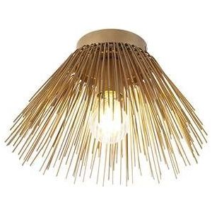 QAZQA Art Deco plafondlamp goud - Broom