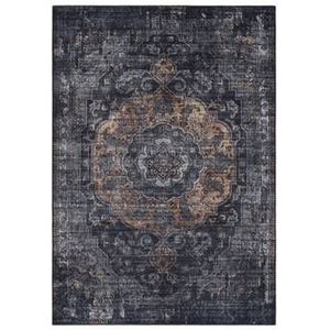 Vercai Rugs Fenix Collectie - Laagpolig Vloerkleed - Modern Tapijt met Vintage Ontwerp - Chenille - 160x230 cm