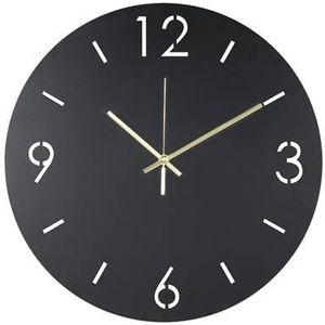 Spinder Design Time Klok - Zwart
