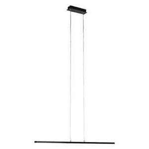 QAZQA Moderne hanglamp zwart 90 cm incl. LED - Banda