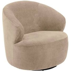 by fonQ Hug Draaibare Fauteuil - Chenille - Cappuchino