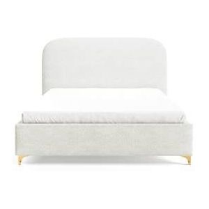 NADUVI Collection Bedframe Lisar bouclé met opbergruimte 160 x 200 cm