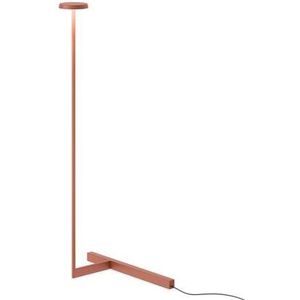 Vibia Flat 5955 vloerlamp LED Terra Red