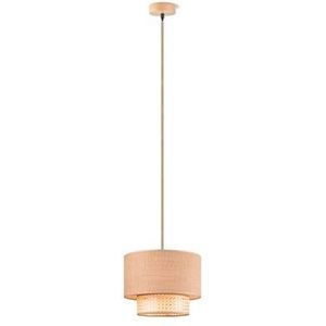 Home Sweet Home Hanglamp Cane Weave - hout - 30x30x129cm