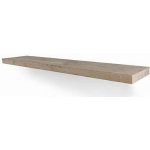 Woodbrothers Zwevende wandplank gebruikt steigerhout 50x20cm