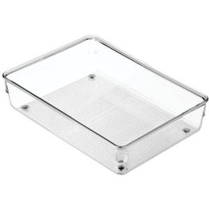 iDesign - Lade Organizer, 15.2 x 22.9 x 5.1 cm, Kunststof, Transparant