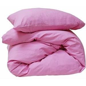 Crisp Sheets Dekbedovertrek 140 x 220 cm - Sunset Pink