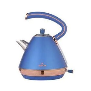 Buccan - Retro Waterkoker - Pyramid - Blauw Rose