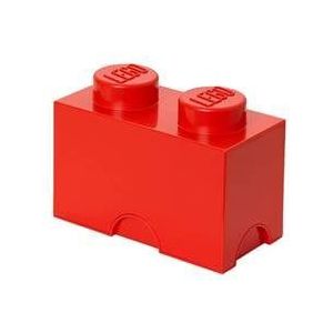 Opbergbox Brick 2, Rood - LEGO