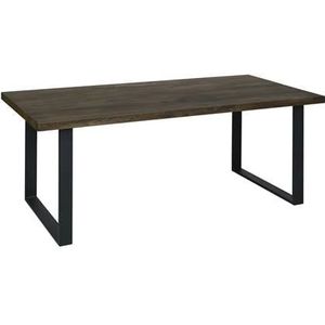 Caso Furniture Elegance 200 x 90 cm Eettafel Gerookt Eiken