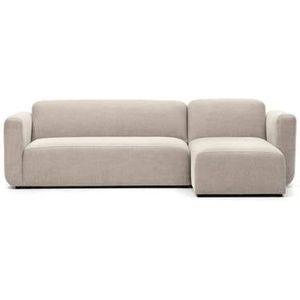 Kave Home - Neom modulaire bank 3 zits chaise longue rechts|links