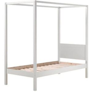Vipack - Pino - Hemelbed - Wit - Grenenhout