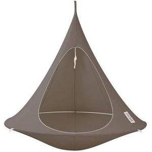Cacoon Double Hangstoel - Taupe