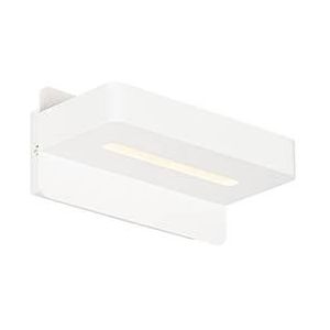 QAZQA ted - Moderne LED Wandlamp voor binnen - 1 lichts - D 140 mm - Wit - Woonkamers-sSlaapkamers-sKeuken