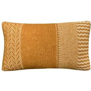 Malagoon Uptown Wool Sierkussen 35 x 60 - Oker