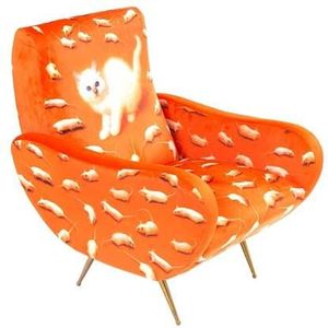 Seletti Toiletpaper Lounge fauteuil Kitten