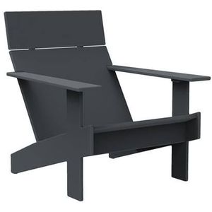 Loll Designs Lollygagger Lounge Chair fauteuil chargoal grey