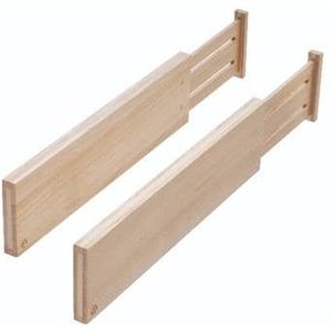 iDesign - Ladeverdeler, Hoog, Verstelbaar, 43 x 2 x 10.2 cm, Set van 2