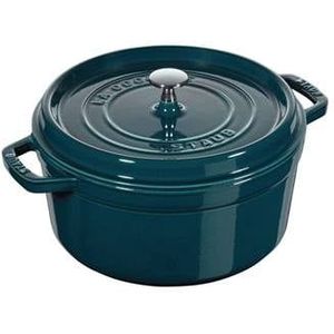 Staub Gietijzeren Braadpan / Cocotte 26 cm - 5 L - La Mer