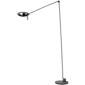 Lumina Elle 2 vloerlamp LED geborsteld nikkel