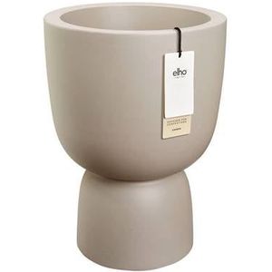 Elho - Amber Coupe Round 35 - Bloempot - Balanced beige - Ø 34.9 x H 49.0 cm