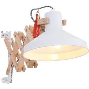 Anne Lighting Woody Wandlamp Wit