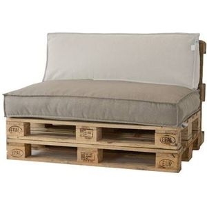 2L Home & Garden Palletkussen Metro Lounge Beige - 120 x 80cm