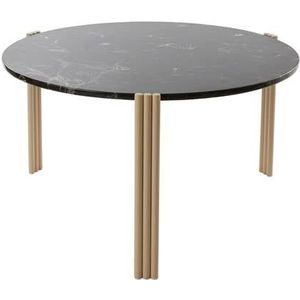 AYTM Tribus salontafel Ø80 black|light sand