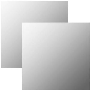 VidaXL-Wandspiegels-2-st-vierkant-50x50-cm-glas