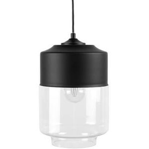 Beliani - JURUA - Hanglamp - Zwart - Glas