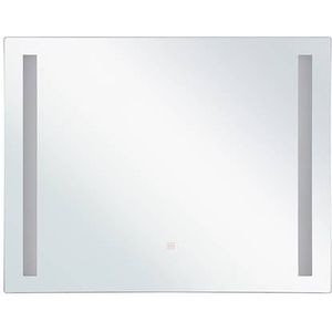 Beliani - LIRAC - LED-spiegel - Zilver - Glas