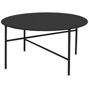 Lisomme Mila metalen tuin salontafel zwart - Ø 70 cm