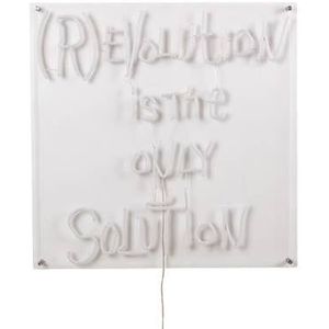 Seletti LED wandlamp (R)evolution is the only solution