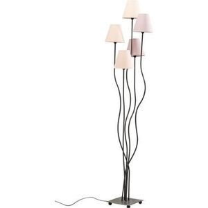Kare Design Flexible Berry Cinque Vloerlamp 5-lichts - Roze