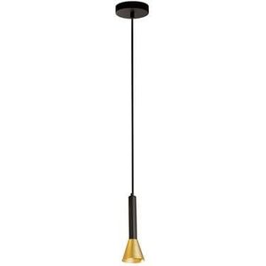 Searchlight Signal Hanglamp - Zwart/Goud