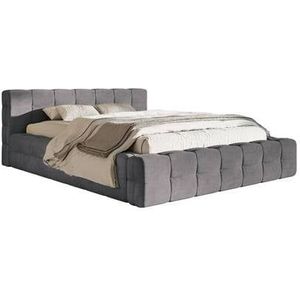 Selsey Design Tilly bedframe velvet met opbergvak 140 x 200 cm