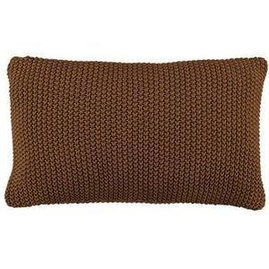 Marc O&apos;Polo Nordic Knit Sierkussen 30 x 60 cm - Toffee Brown